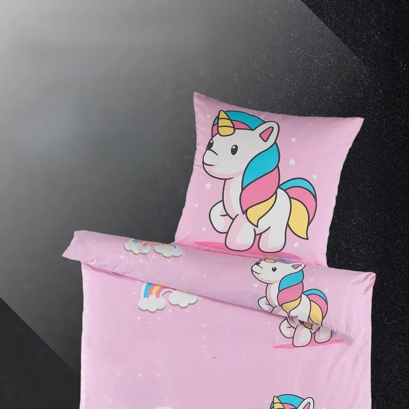 Sweet Unicorn Rainbow Bedding
