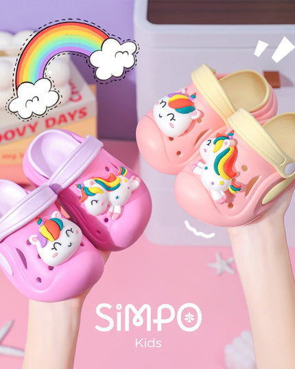 Pink Unicorn Kawaii Clogs