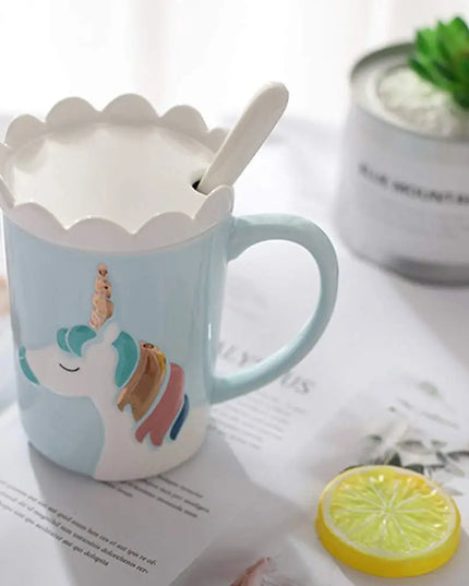 3D Relief Unicorn Mug