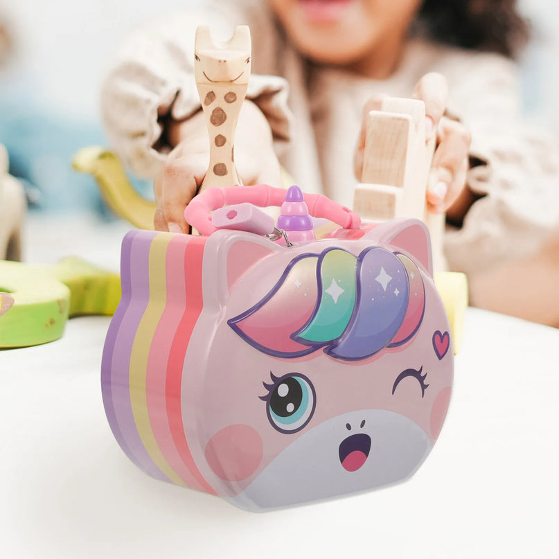 Lockable Unicorn Piggy Bank