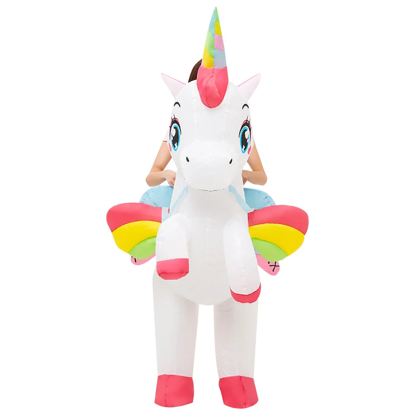 Kids Ride On Unicorn Rider Costume