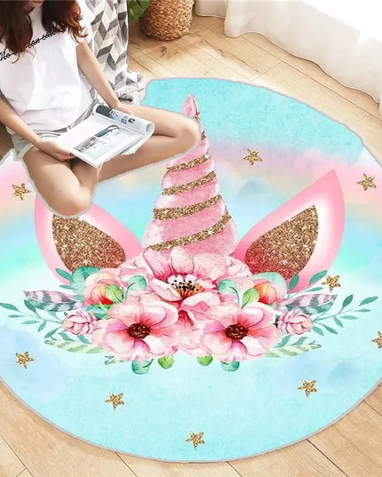 Unicorn Horn Nursery Rug