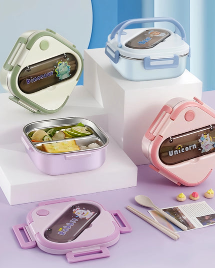 Sparkly Unicorn Steel Lunch Box