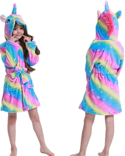 Magical Hooded Unicorn Robe