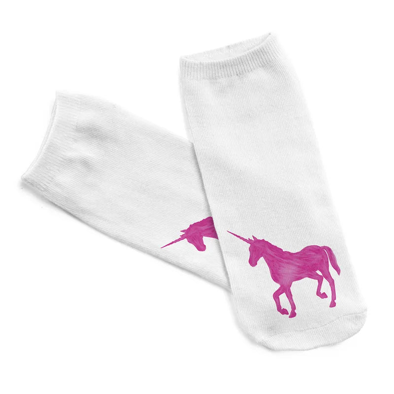 Crazy Dark Unicorn Socks