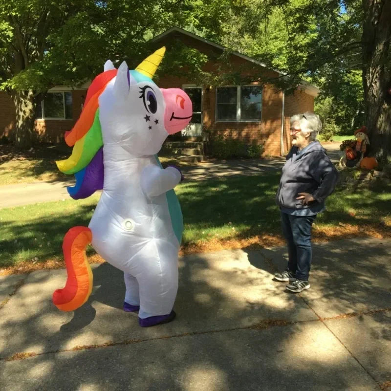 Adult Unicorn Rider Costume - Get Laughs