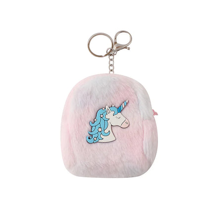 Plush Mini Backpack Purse