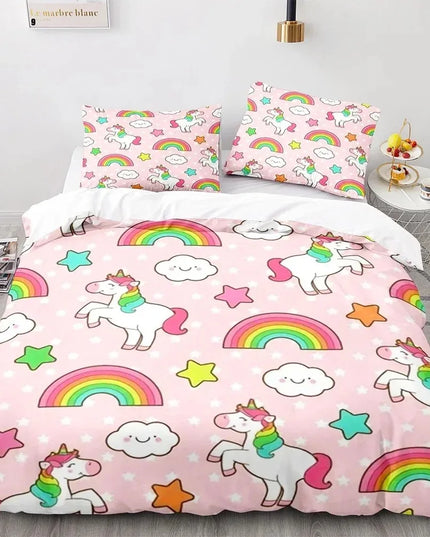 Happy Cloud Unicorn Bedding