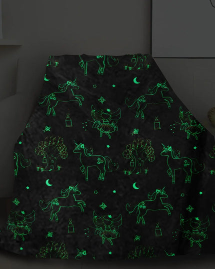 Newborn Unicorn Fleece Blanket