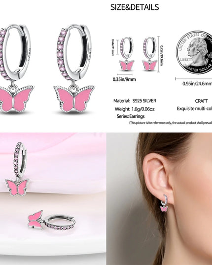 Crowned Rainbow Unicorn Earrings