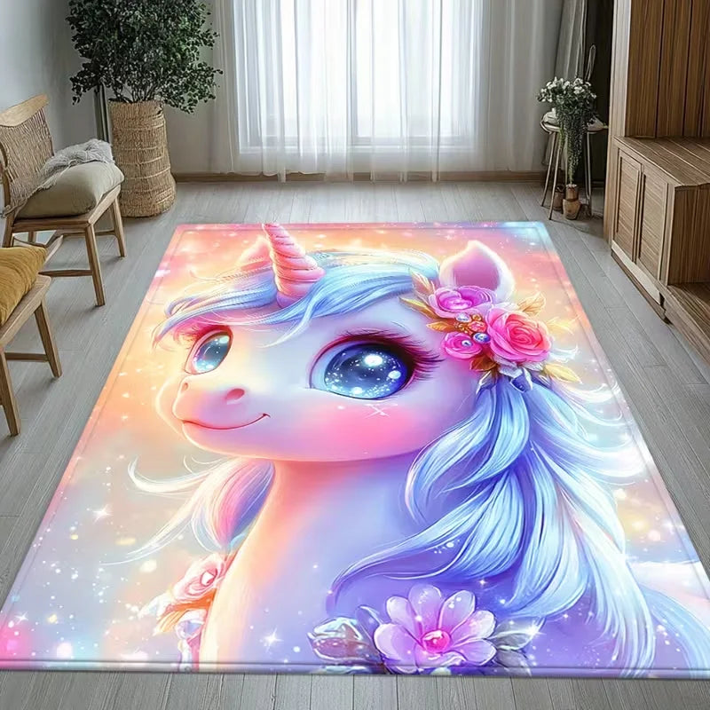 Baby Garden Unicorn Rug