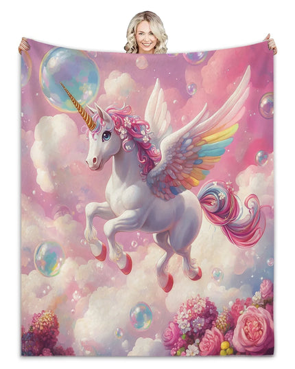 Dreamy Oversized Unicorn Blanket