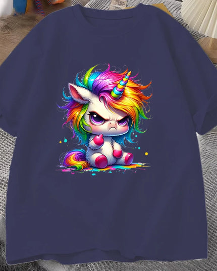 Deep Blue Unicorn Shirt