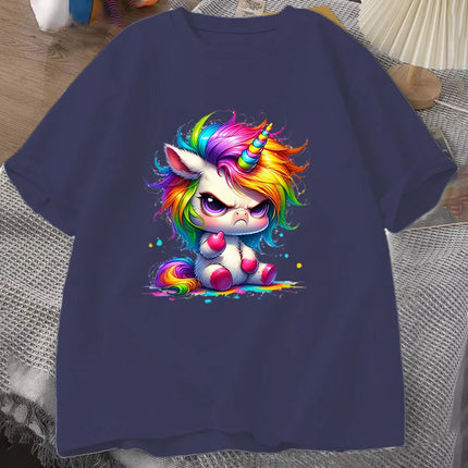 Deep Blue Unicorn Shirt