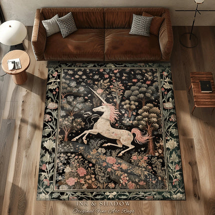 Dark Forest Tapestry Rug