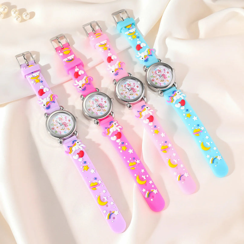 Cute Purple Unicorn Watch