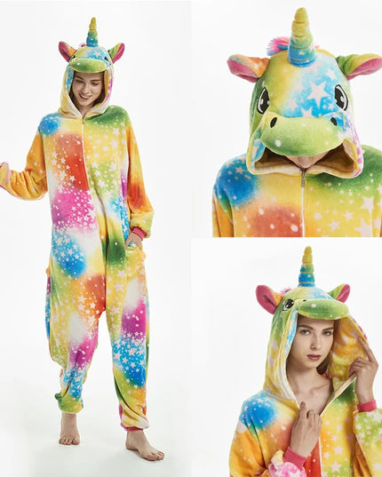 Rainbow Galaxy Unisex Unicorn Onesie