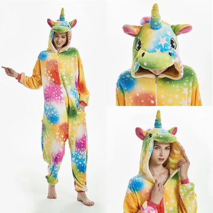 Rainbow Galaxy Unisex Unicorn Onesie