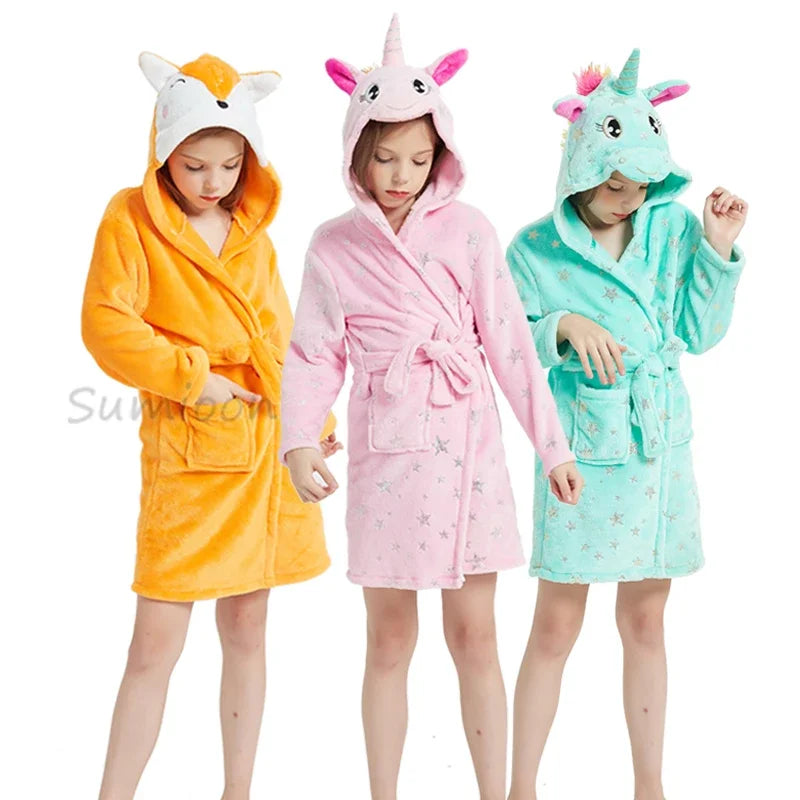 Colorful Star Unicorn Robe