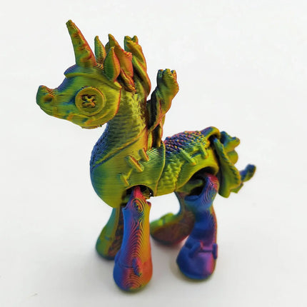 RGB Unicorn Figurine for Adults