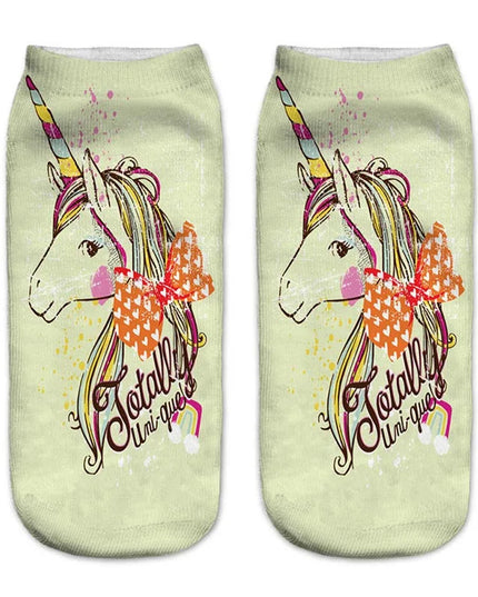 Totally Unique Unicorn Socks