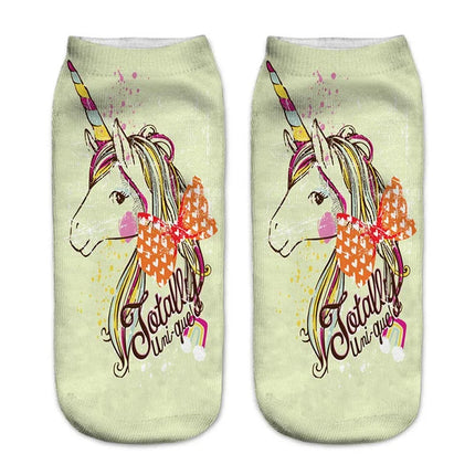 Totally Unique Unicorn Socks