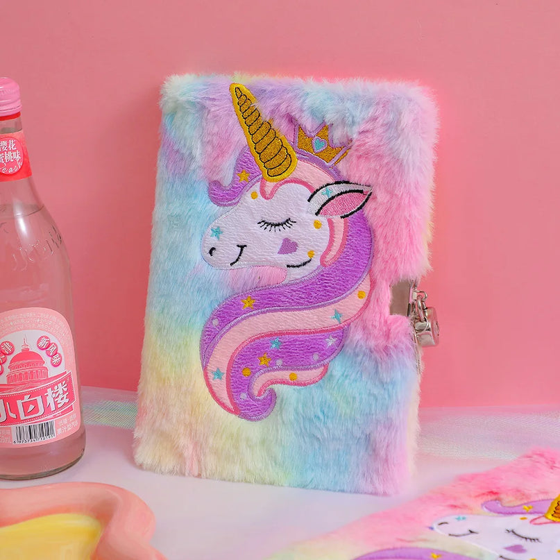 Dreamy Rainbow Unicorn Notebook
