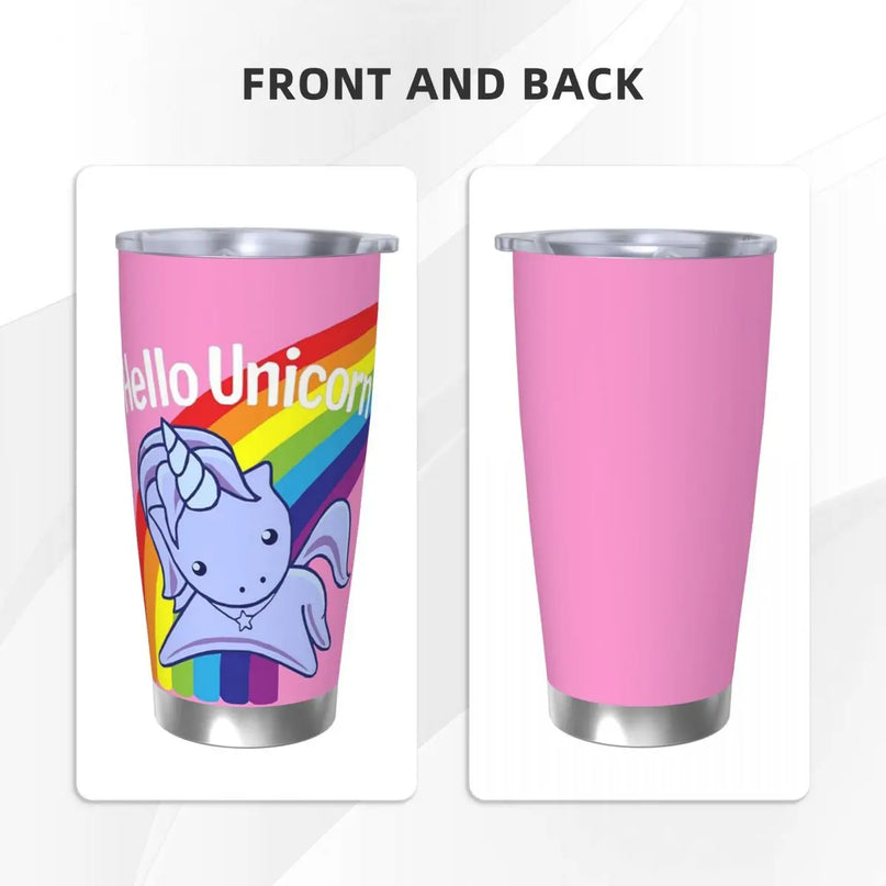 Hello Unicorn Tumbler Set