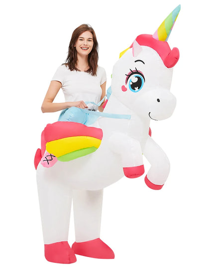 Kids Ride On Unicorn Rider Costume