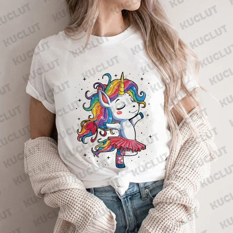 Dancing Ballerina Unicorn Shirt