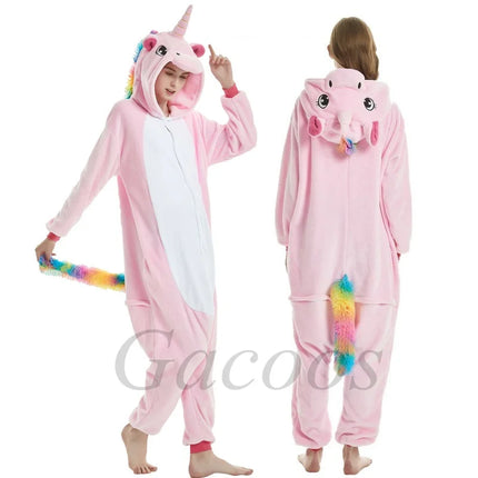 Fluffy Pink Unicorn Onesie