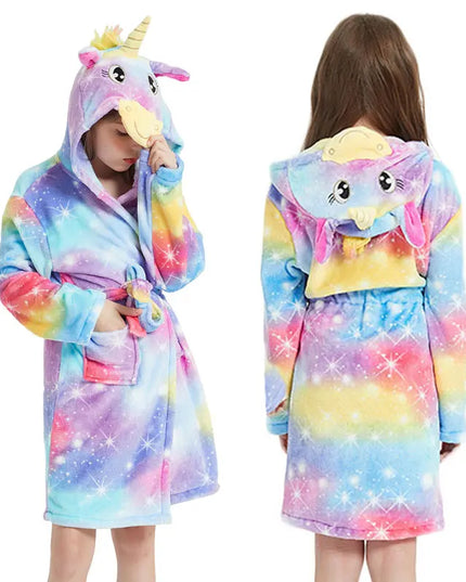 Rainbow Sparkle Unicorn Robe