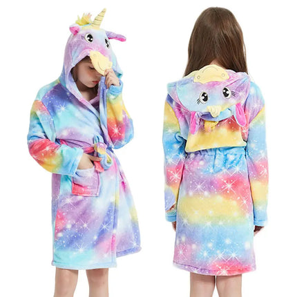 Rainbow Sparkle Unicorn Robe