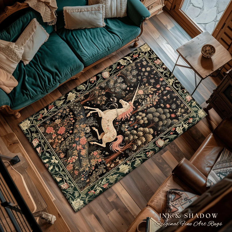 Dark Forest Tapestry Rug
