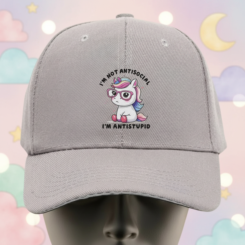 adjustable unicorn cap - lifestyle