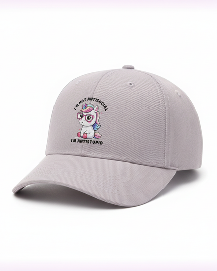 adjustable unicorn cap - white-bg
