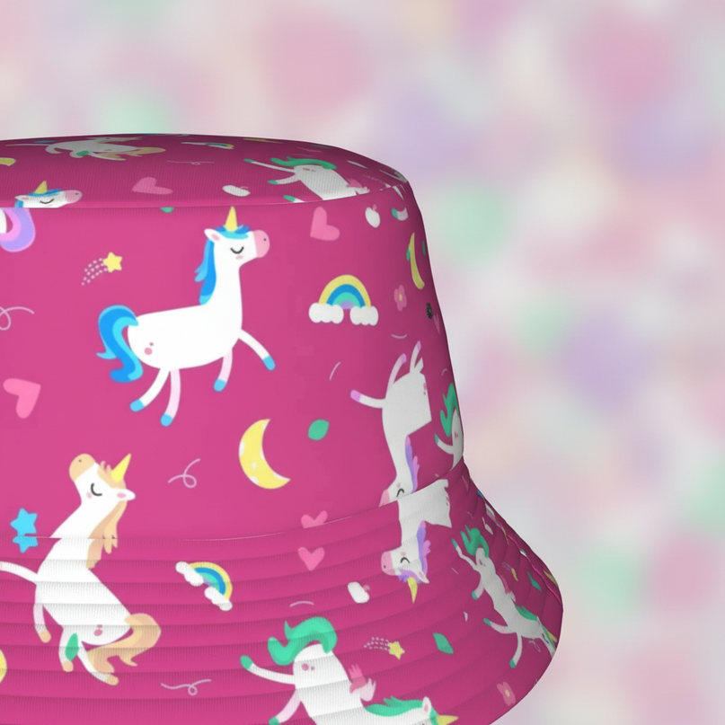 adult unicorn hat - detail