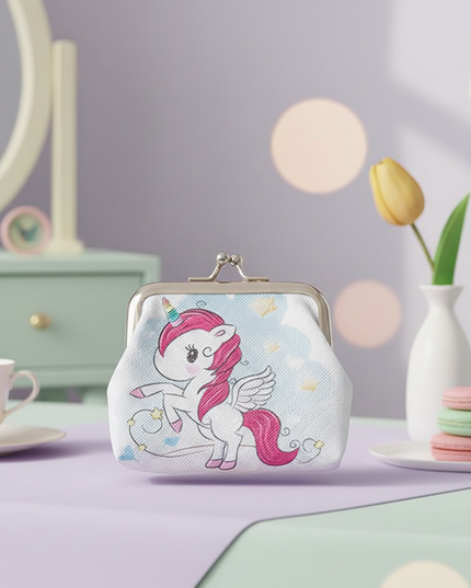 adult unicorn purse - lifestyle