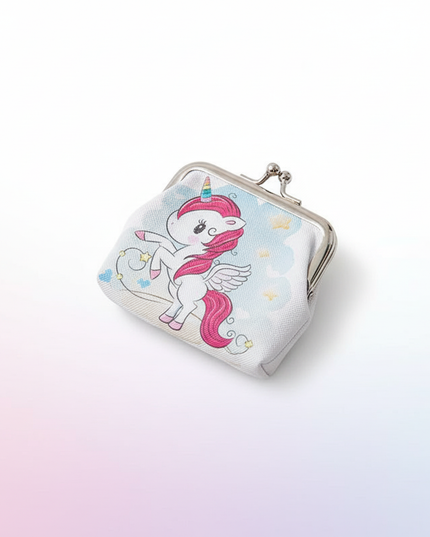 adult unicorn purse - white-bg