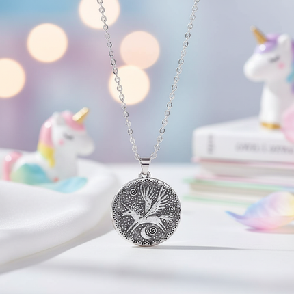 alicorn necklace - lifestyle