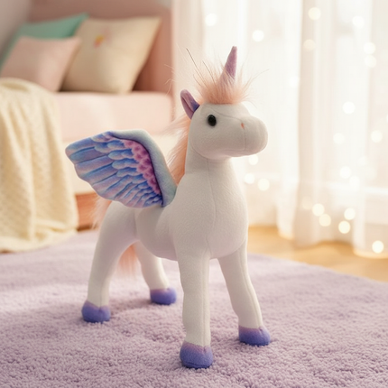 alicorn stuffed animal - lifestyle