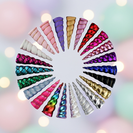 assorted unicorn horn pack - lifestyle