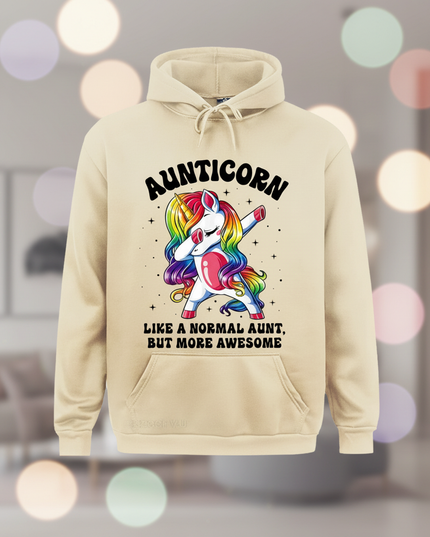 aunticorn hoodie for women - lifestyle