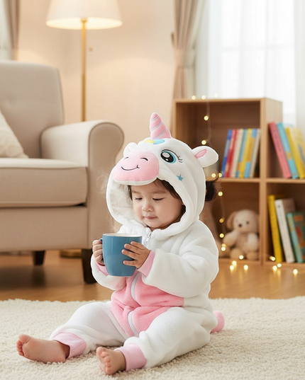 baby unicorn onesie - lifestyle