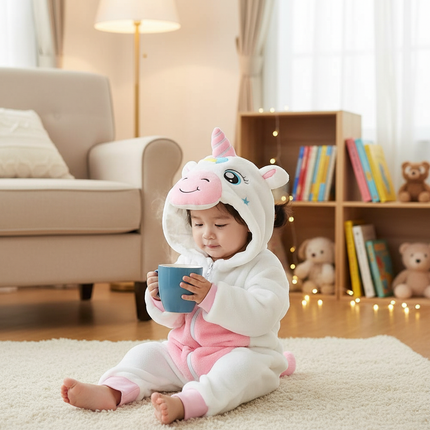 baby unicorn onesie - lifestyle