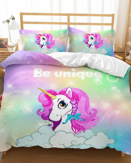 be unique unicorn bedding - lifestyle