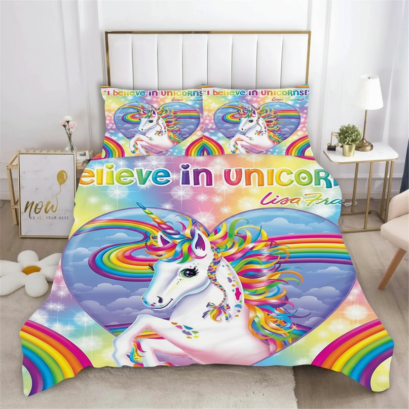 believe in unicorns bedding - lifestyle