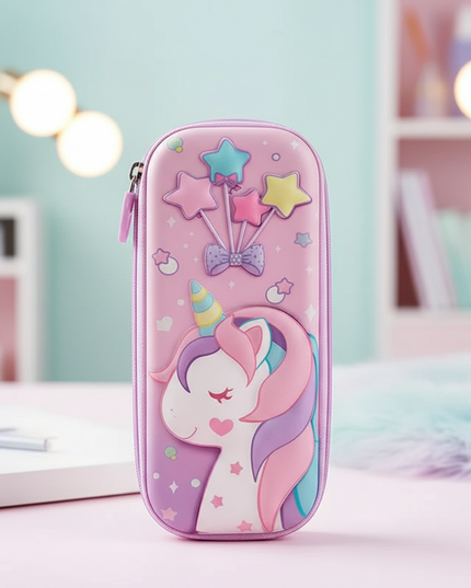 big unicorn pencil case - lifestyle