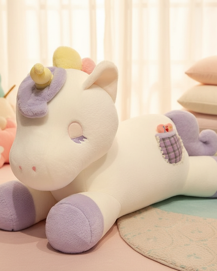 big unicorn plush - lifestyle
