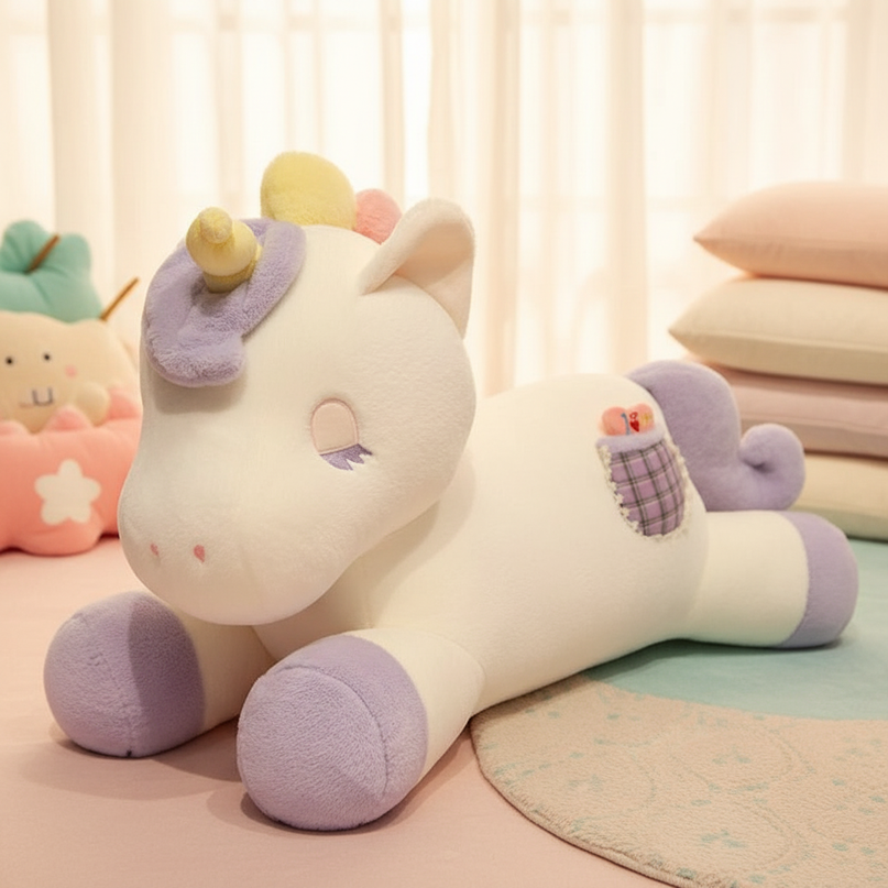 big unicorn plush - lifestyle